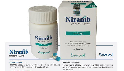 尼拉帕利 尼拉帕尼 Niranib 100mg*30胶囊
