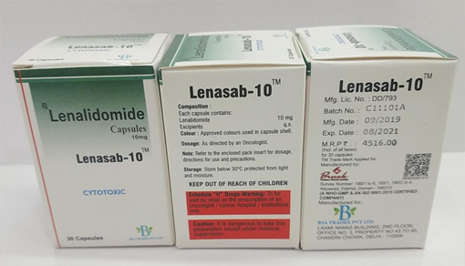 来那度胺 瑞复美Lenalidomide 25mg*21s