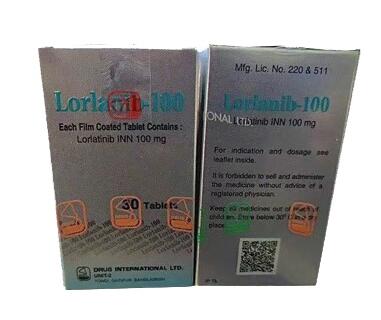 劳拉替尼Lorlanib100 100mg*30粒