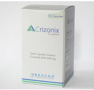 克唑替尼 赛可瑞 Crizonix 250mg*60粒
