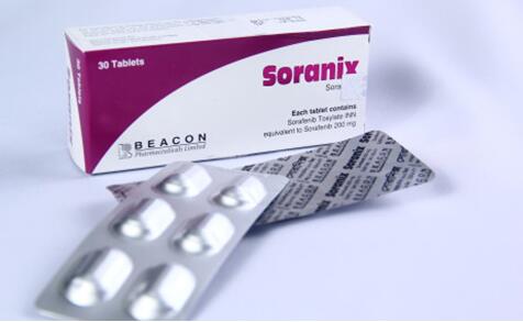 索拉非尼 多吉美 Soranix 200mg*5×6片