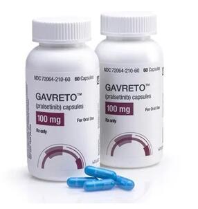 普雷西替尼Prals-etinib Gavreto 100mg*60s
