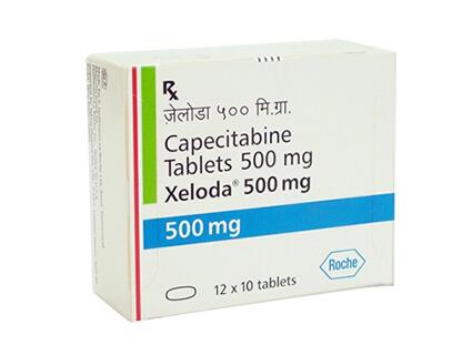 卡培他滨 Capecitabine 500mg 12*10s